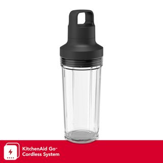 KitchenAid Go™ Personal Blender Jar Accessory in Black, KSBRJA16BM