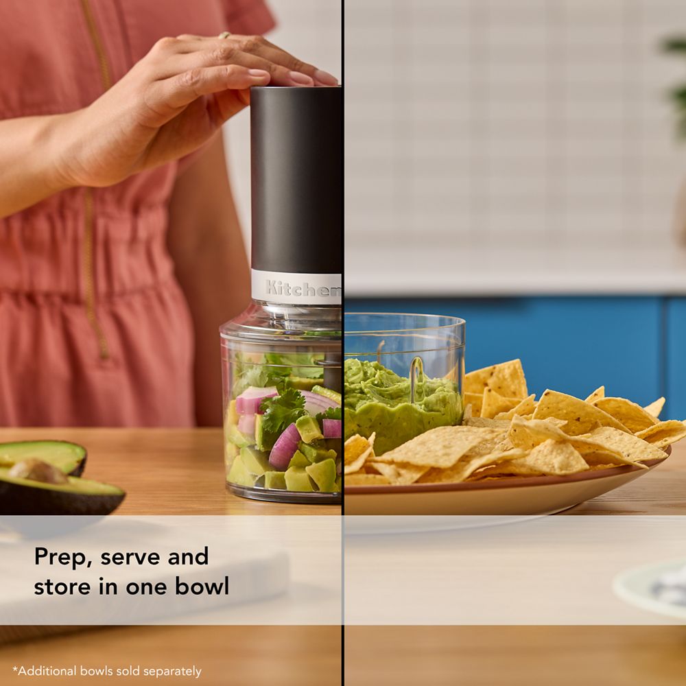 KitchenAid Go™ Cordless Top Down Chopper - battery included