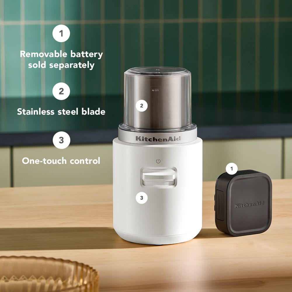 KitchenAid Go™ Cordless Blade Coffee Grinder - battery sold separately