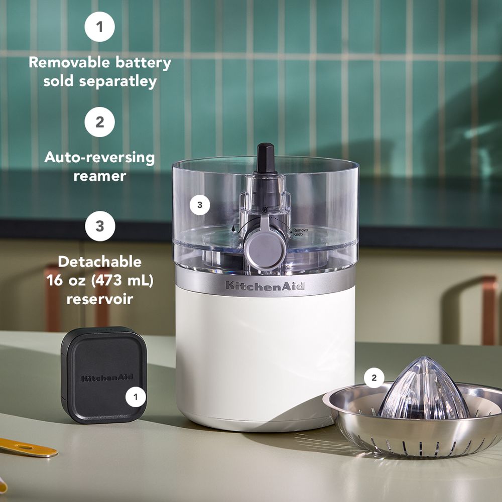 KitchenAid Go™ Cordless Citrus Juicer - battery sold separately