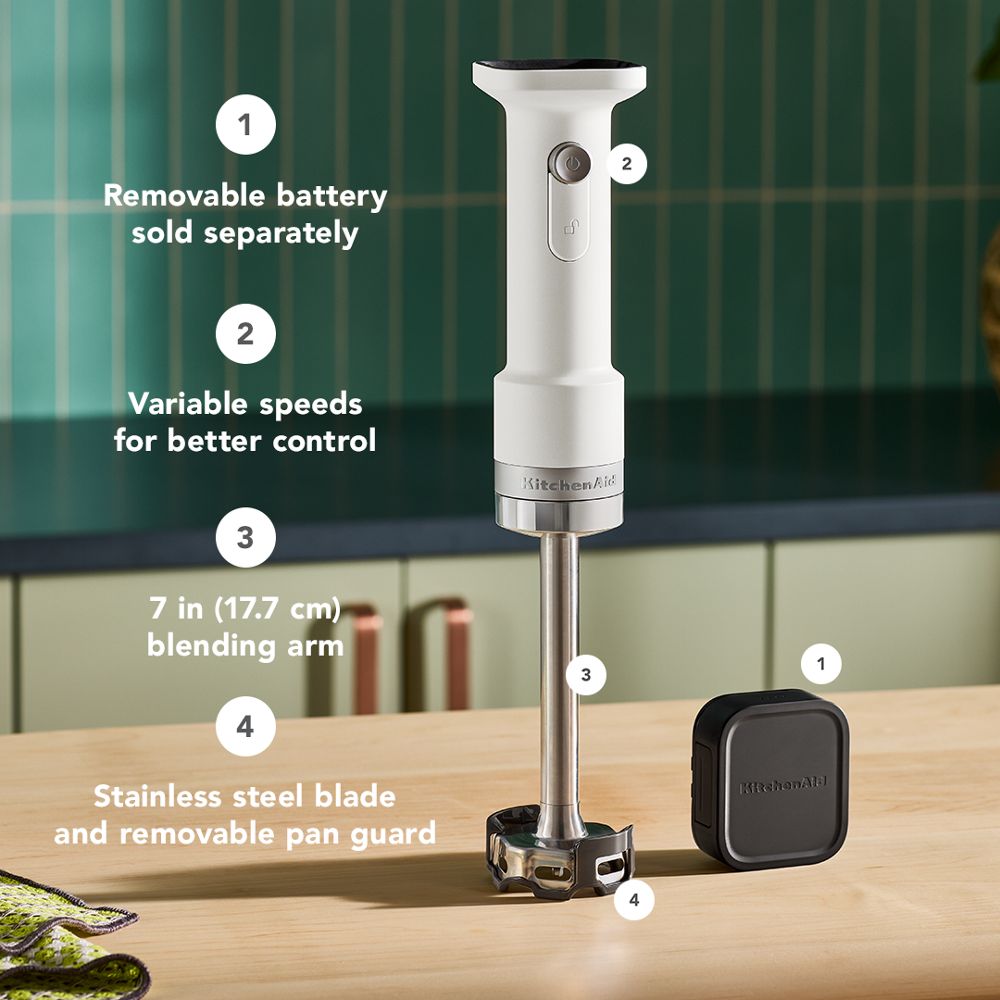 KitchenAid Go™ Cordless Hand Blender - battery sold separately
