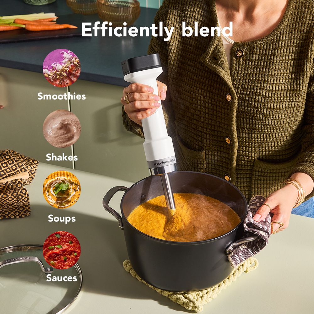 KitchenAid Go™ Cordless Hand Blender with Accessories - battery sold separately