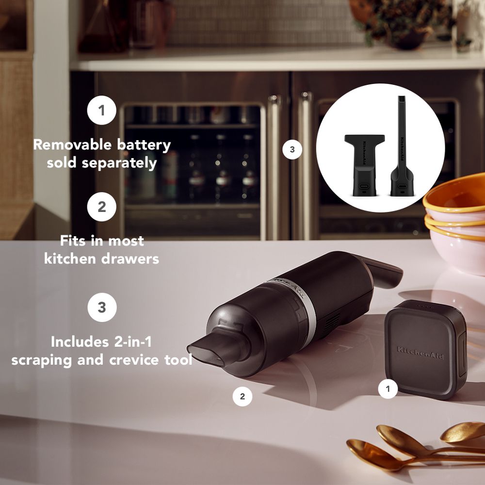 KitchenAid Go™ Cordless Kitchen Vacuum - battery sold separately