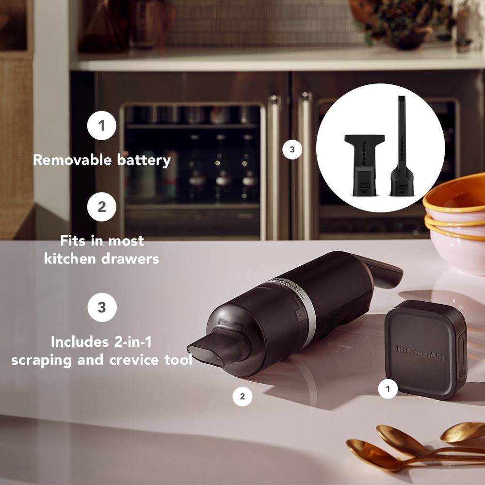 KitchenAid Go™ Cordless Kitchen Vacuum - battery included