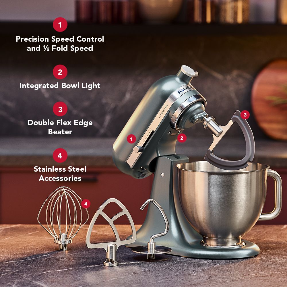 Artisan Plus Series 5 Quart Tilt-Head Stand Mixer