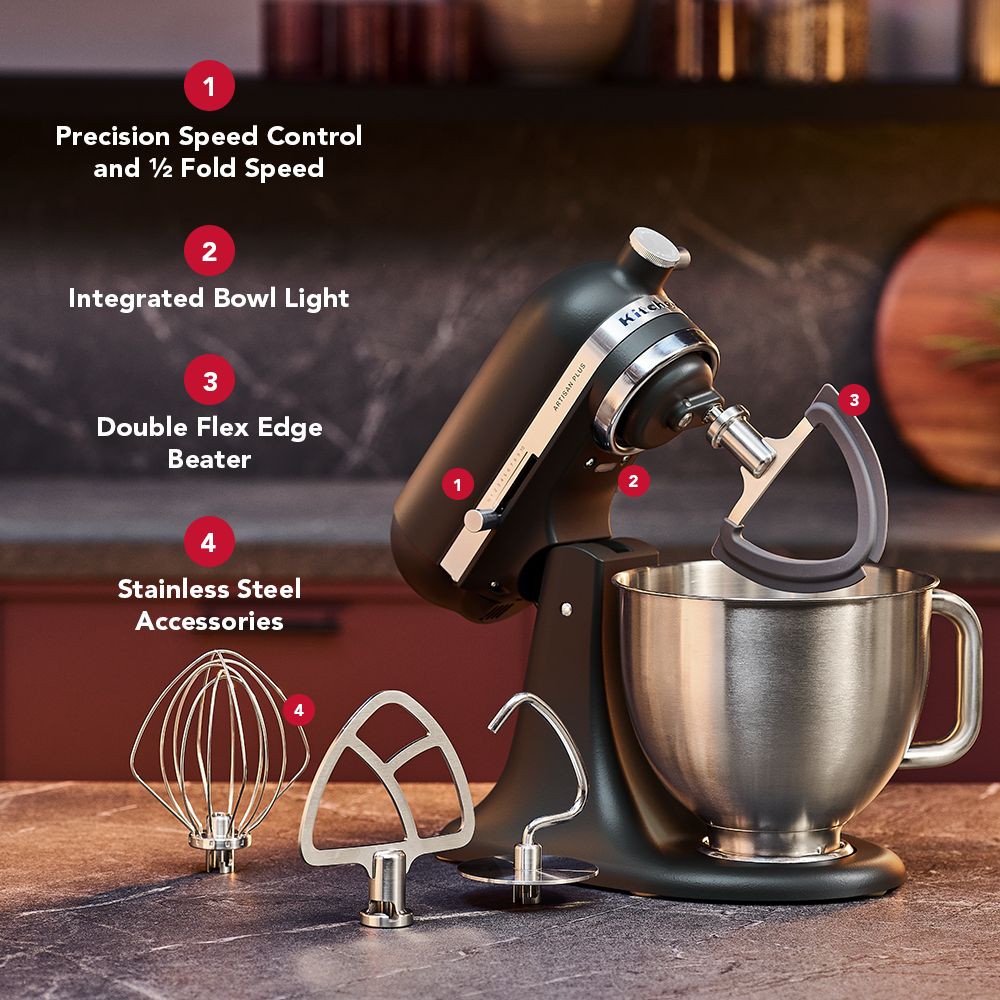 KSM50PKVX - Black Matte | KitchenAid US