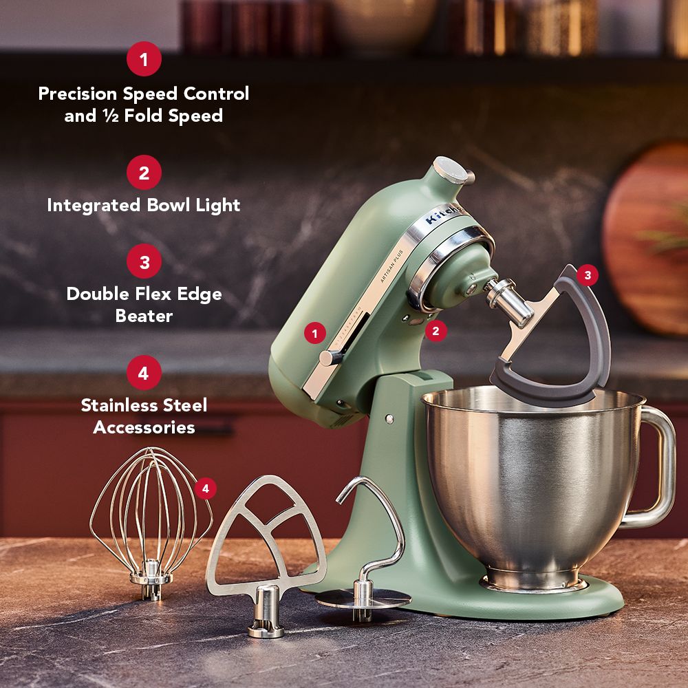 KitchenAid® Artisan Plus Mixer - Cardamom | KitchenAid US