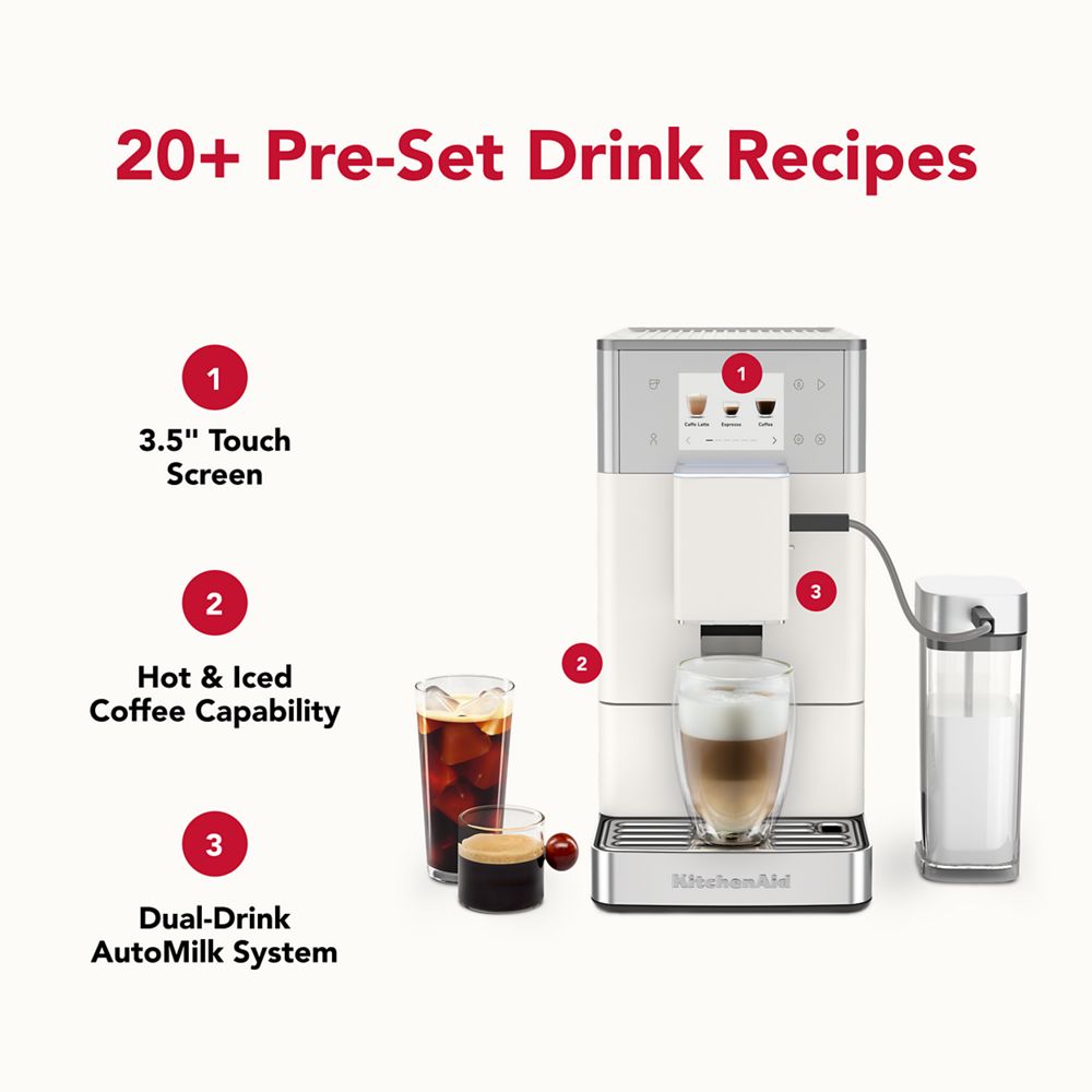 Fully Automatic Espresso Machine KF4 WITH ICED COFFEE