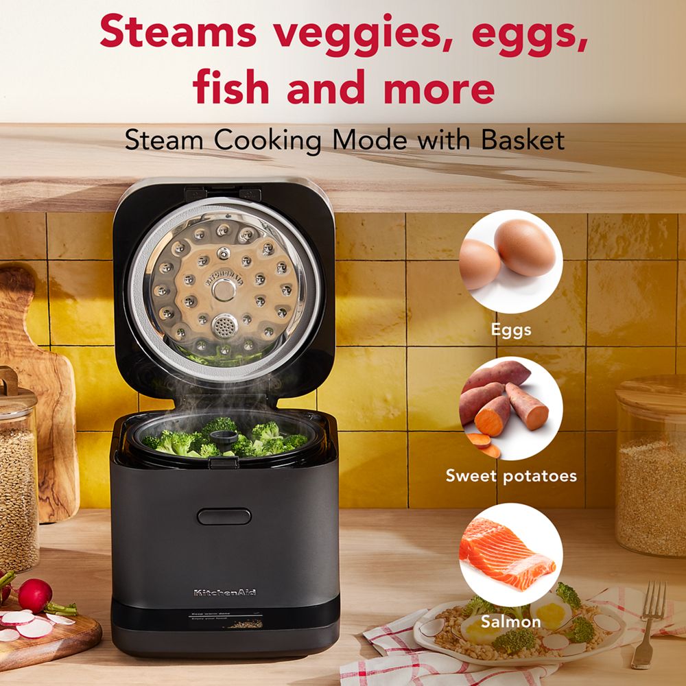 CucinaAid® Cuocitore compatto per cereali e riso