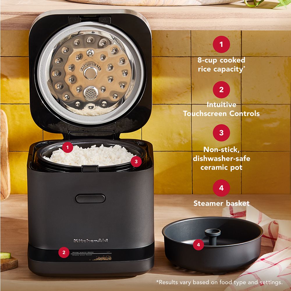 CucinaAid® Cuocitore compatto per cereali e riso