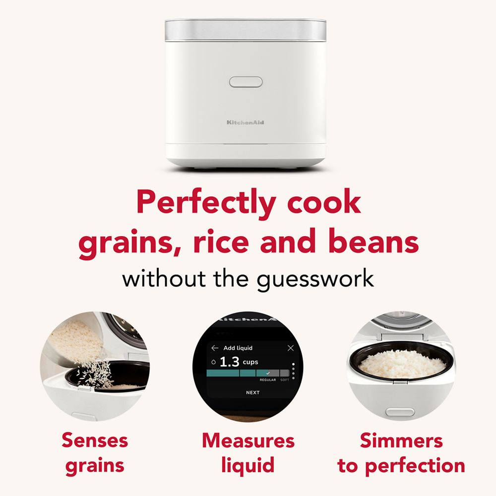 KitchenAid® XL Grain and Rice Cooker with Integrated Scale