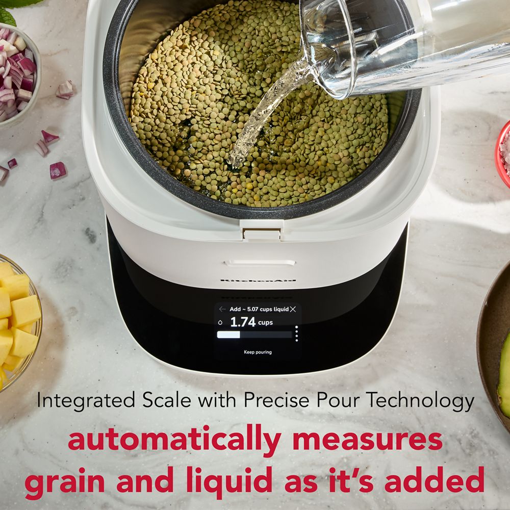 KitchenAid® XL Grain and Rice Cooker with Integrated Scale