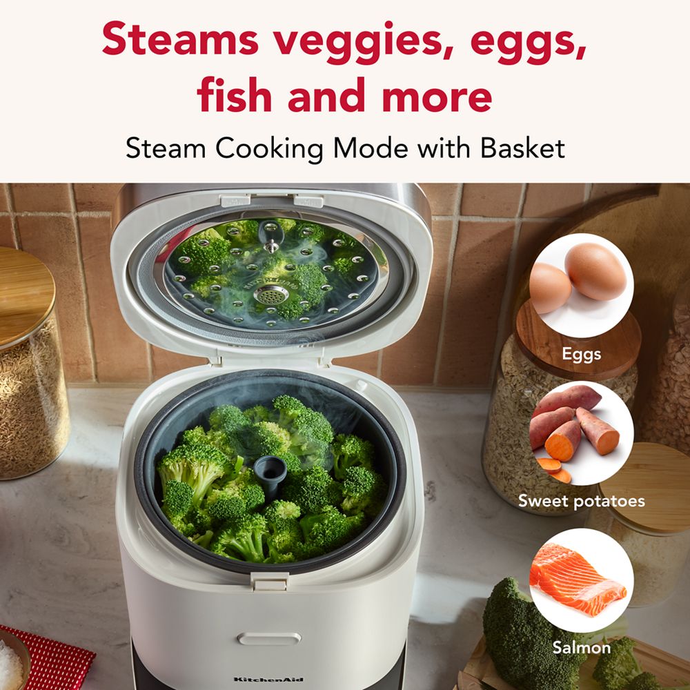 KitchenAid® XL Grain and Rice Cooker with Integrated Scale