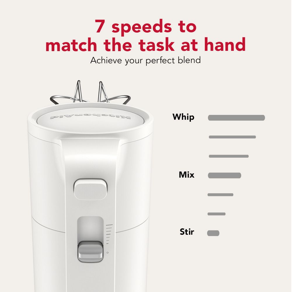 KitchenAid Go™ Cordless Hand Mixer - battery included