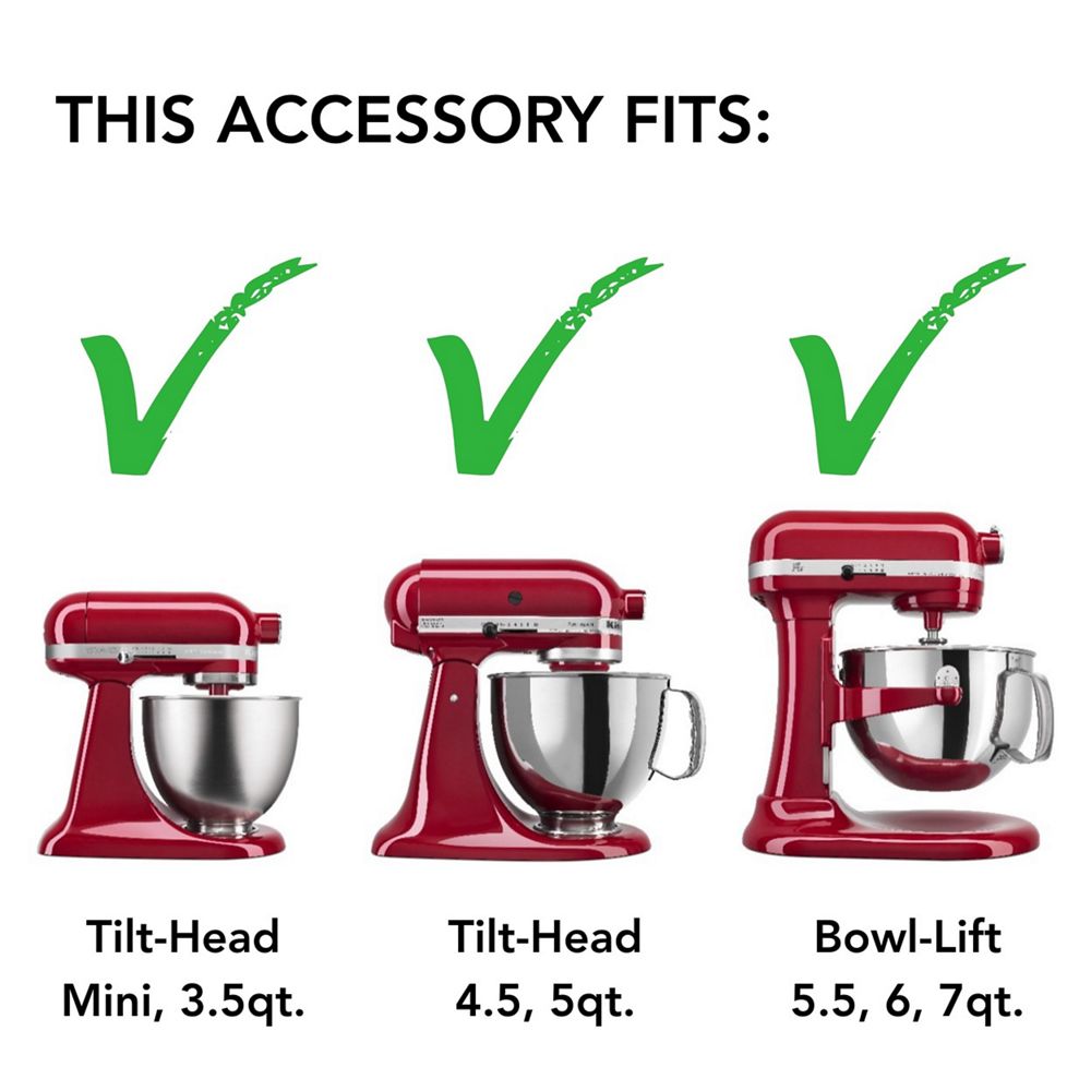 3-in-1 Metal Pasta Attachment