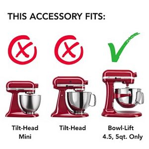 5 Quart Bowl-Lift Stainless Steel Bowl with Handle | KitchenAid US