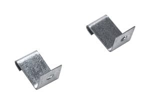 Dishwasher Floor Mounting Kit with 2 metal mounting brackets, fits standard tub models