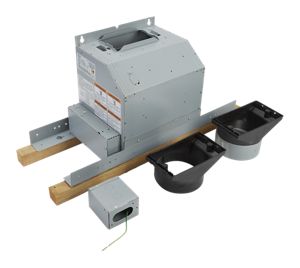 Range Hood Exterior Blower Assembly, Motor Size: 15 1/2" W x 32 1/2" D x 16 1/2" H