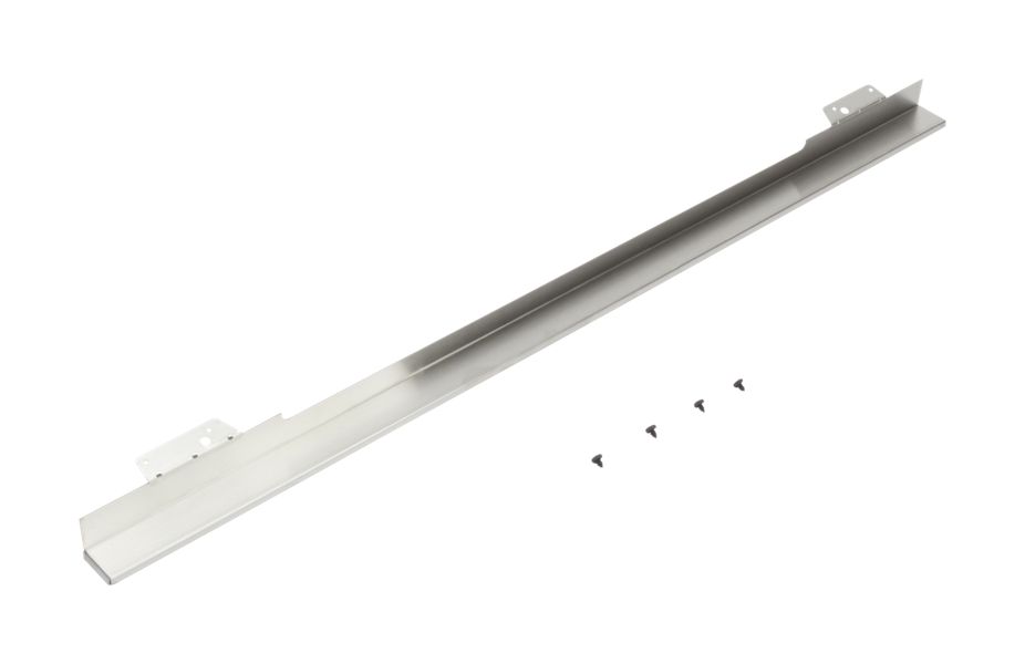 30" Warming Drawer Heat Deflector, Black/Stainless Steel W10727416